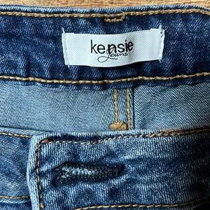 Kensie wider leg crop jeans